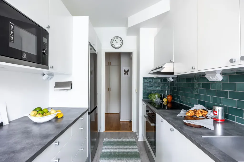 Cuisine - Renovated Flat with Balcony in Gubberoparken