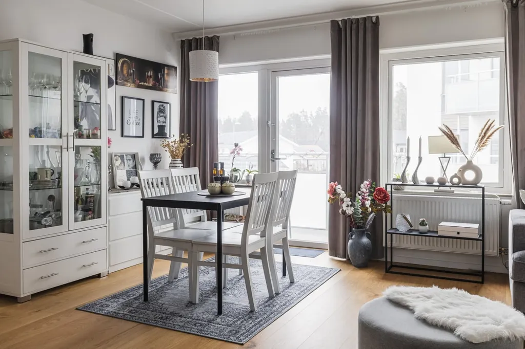 Salle à manger - Modern Flat with Balcony in Karlssons Äng