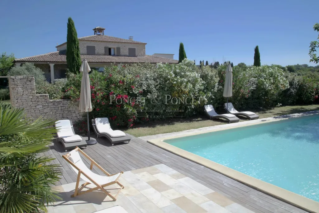 Piscine - Vignoble avec Piscine près d'Uzès