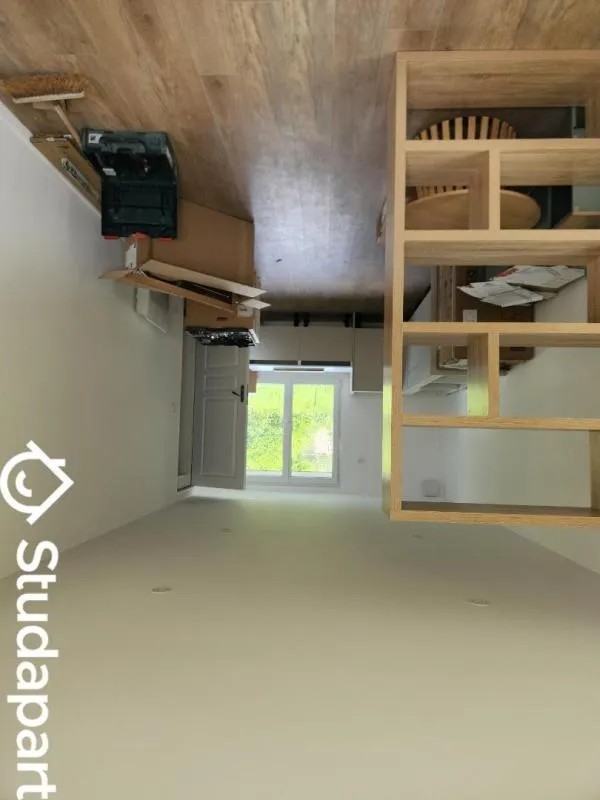 Living Room - Shared House with Terrace in Belle-Beille