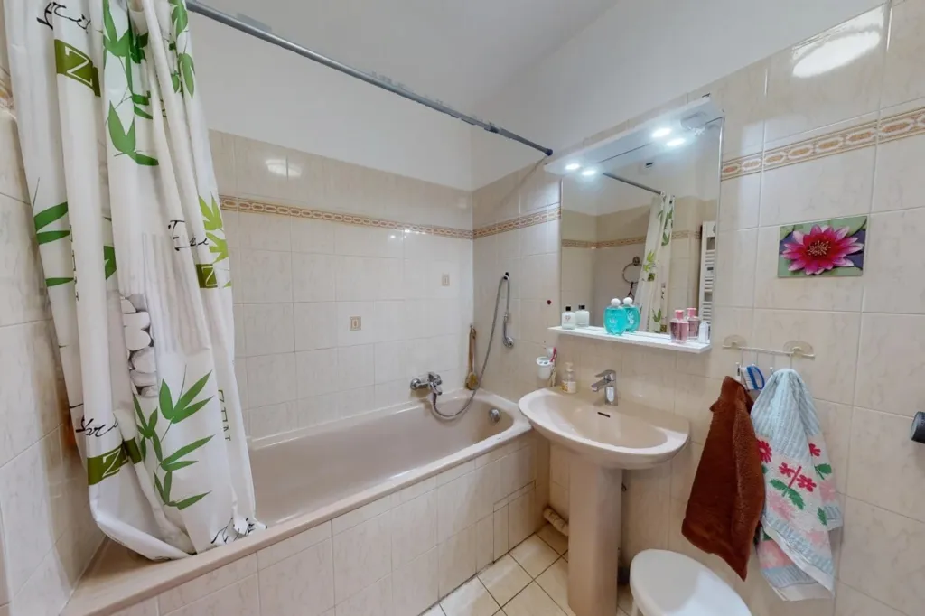 Bathrooms - 3-Bed Apartment with West Terrace in Nice