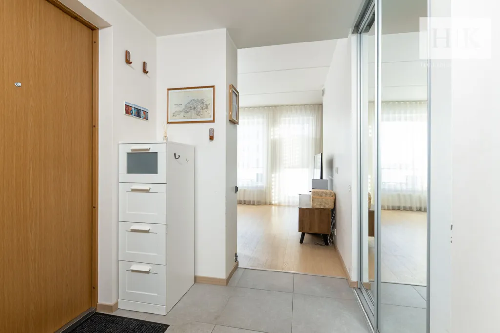 Entrée - Modern Apartment with Balcony in Mustamäe