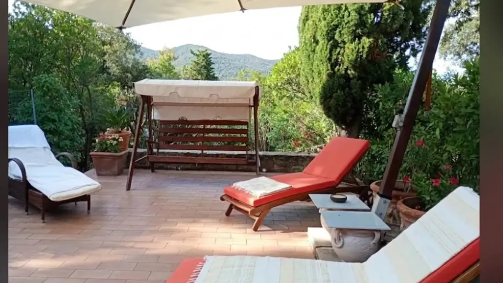 Terrasse - Villa with Garden in Punta Ala