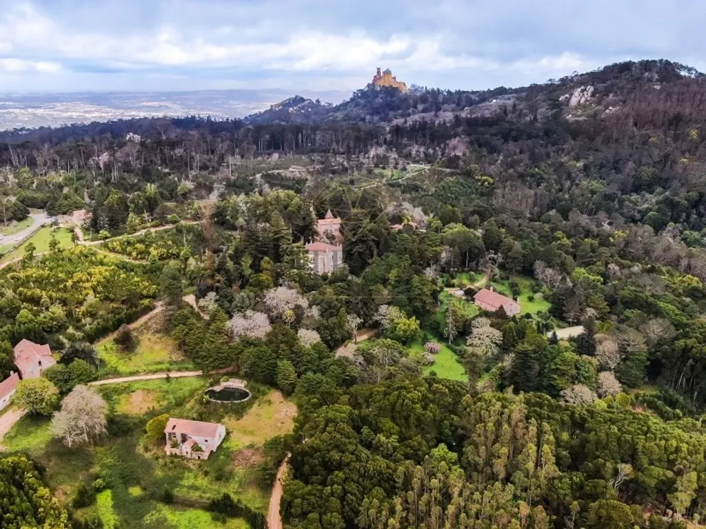 Õhuvaade - Historic Quinta with 100 Hectares in Sintra