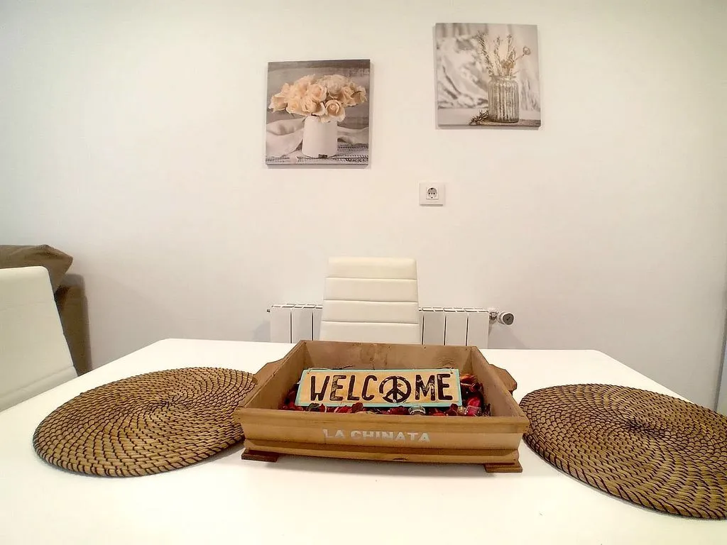 Salle à manger - Furnished Flat with Balcony in Santa Lucia