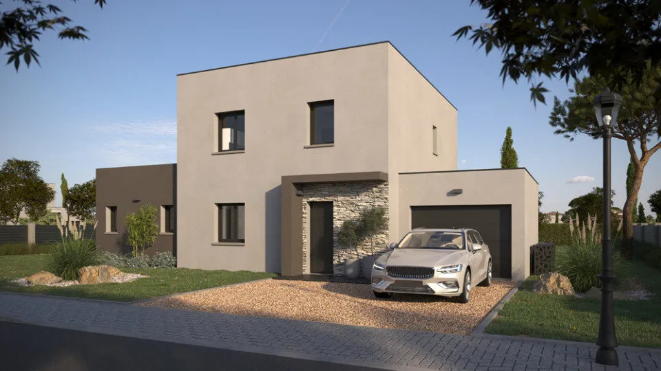 New Build House with Garden in Toulouges