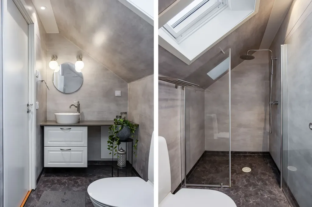 Salles de bain - Charmful Brick Villa with Scenic View in Halland