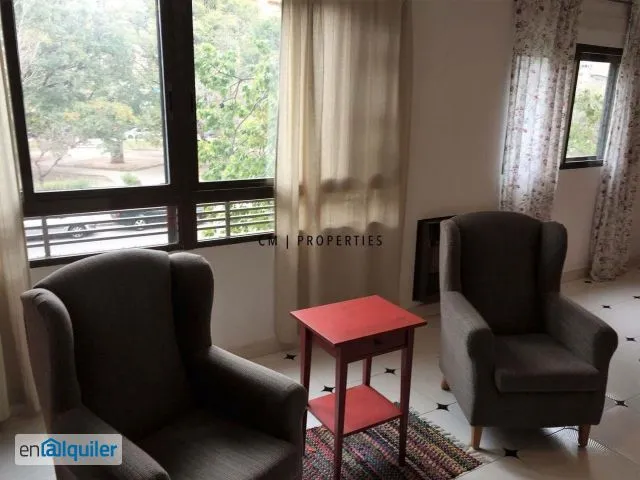 Living Room - Furnished Flat with Ascender in Algirós