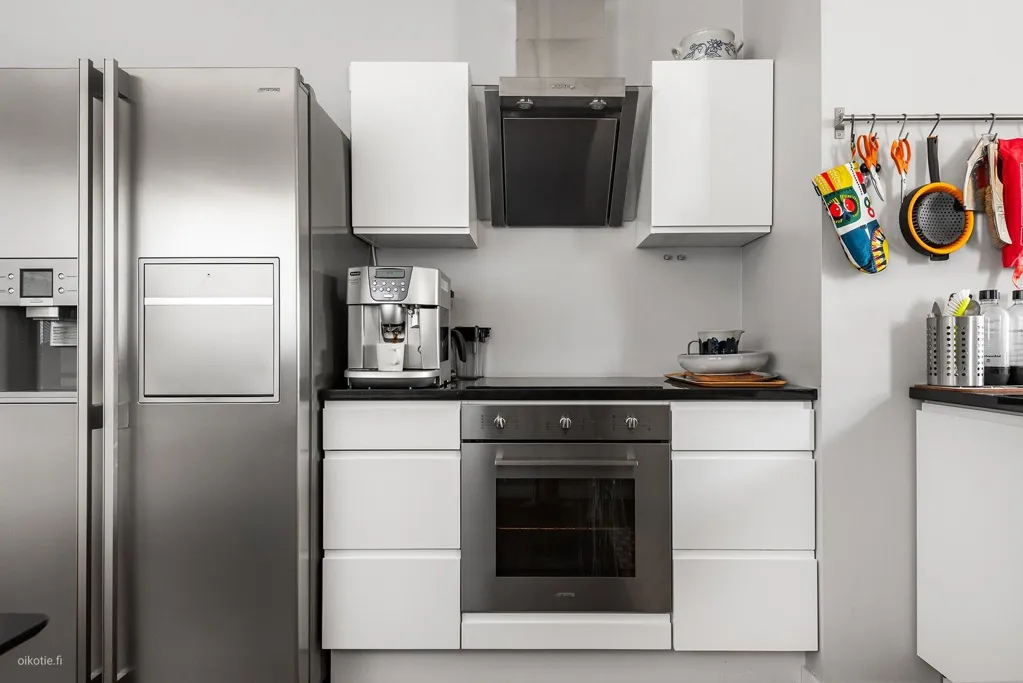 Cucina - Triplex Apartment with Views in Turku Centre