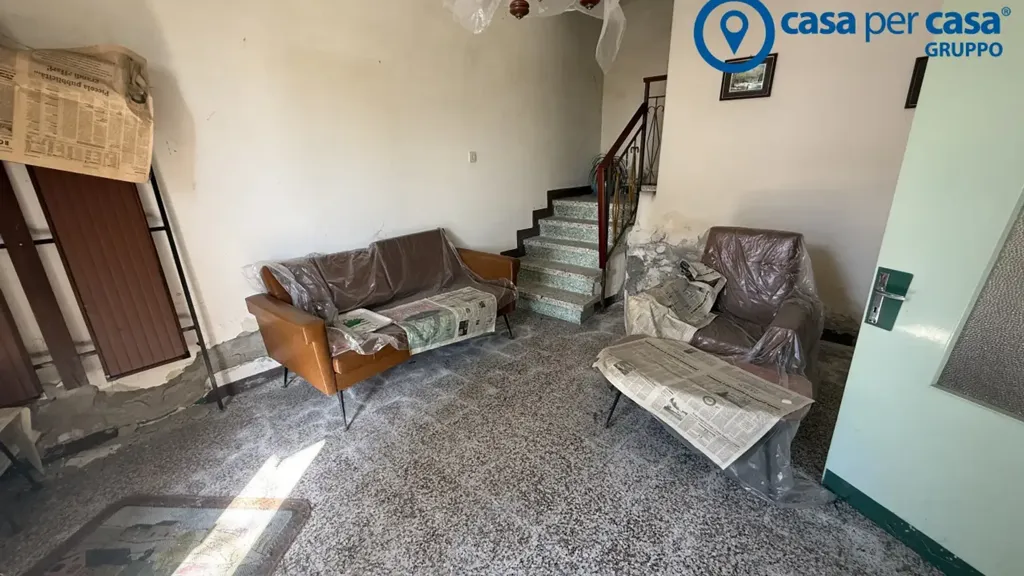 Soggiorno - Terraced Villa with Private Garden in Crespino