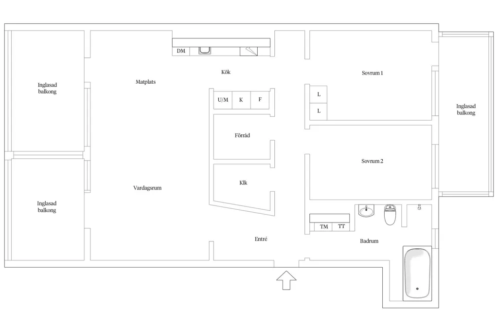 3-room apartment in Göteborgs kommun