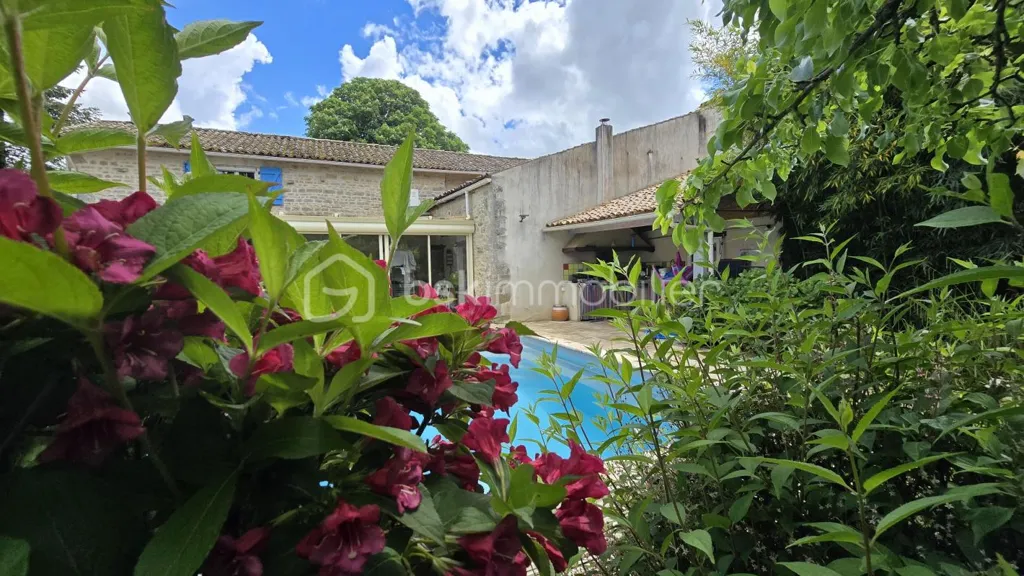 Bassein - Longère with Pool in Vançais