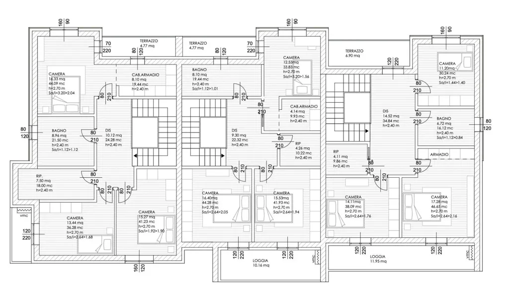 Plaan - New Build Triplex with Private Garden in Brugine
