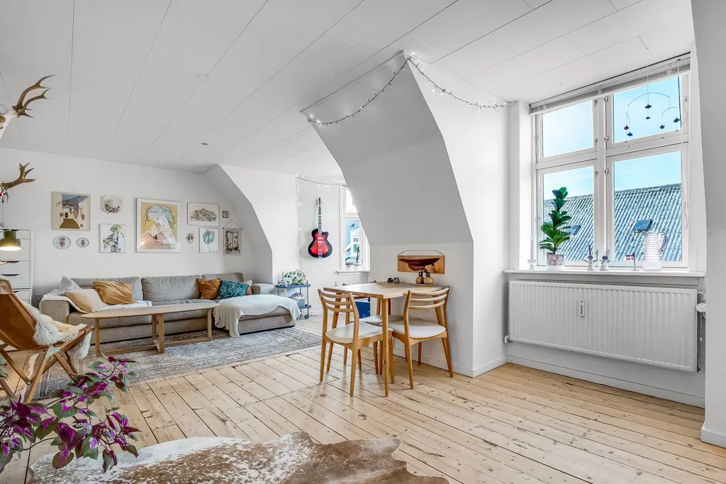Séjour - Condo with Garden Access in Vejle Centre