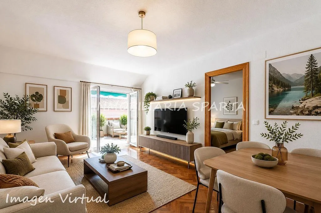 Séjour - Charming Duplex with Terrace in City Centre