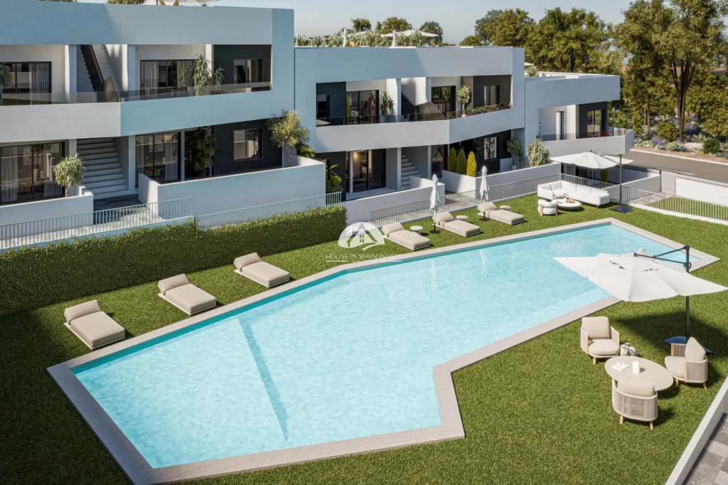 Piscine - Bungalow with Pool in San Miguel de Salinas
