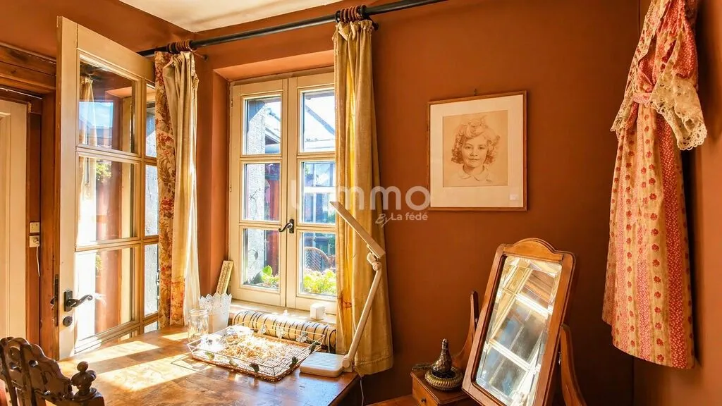 Bureau - Villa Historique avec Jardin à Rouffach