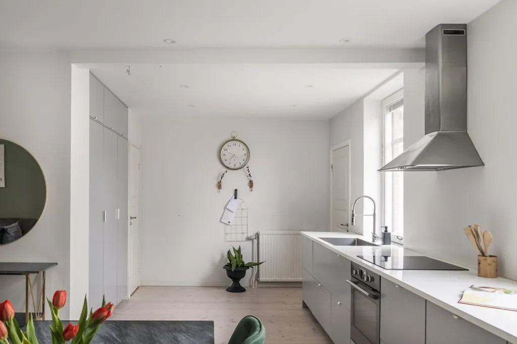 Köök - Renovated Semi-detached House in Central Trelleborg