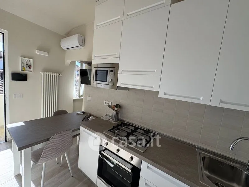 Cuisine - Luxury Bilocale with Balcony in Forte dei Marmi