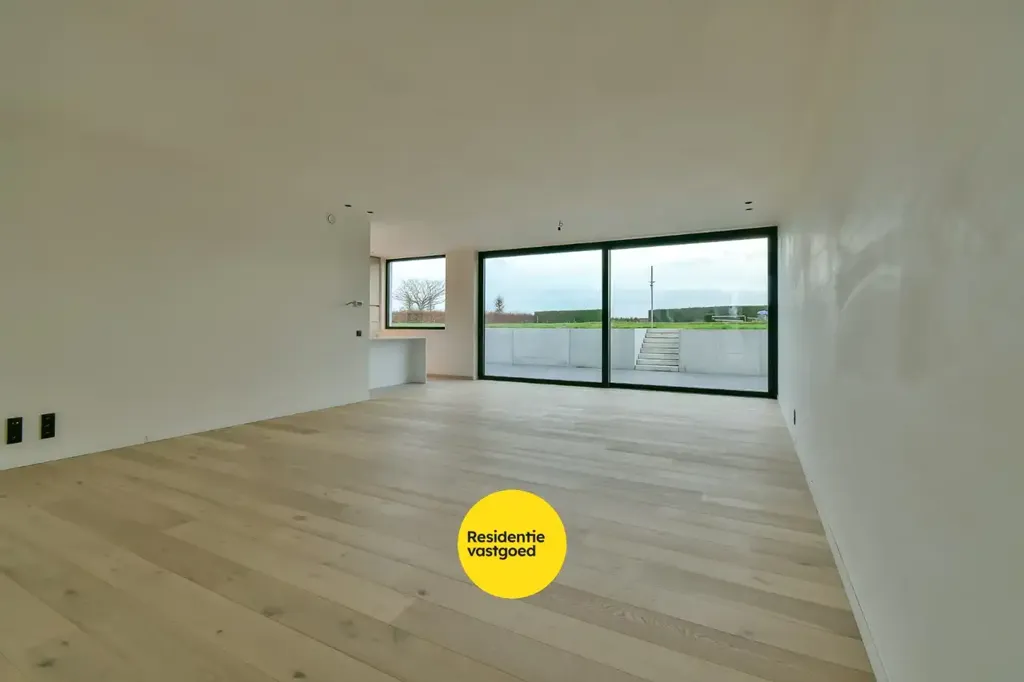Séjour - Maison neuve avec vue campagne à Kortemark