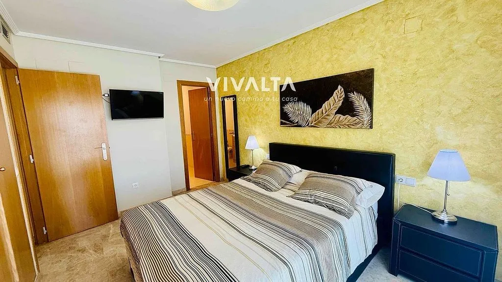 Bedrooms - Modern Flat with Sea View in El Grau