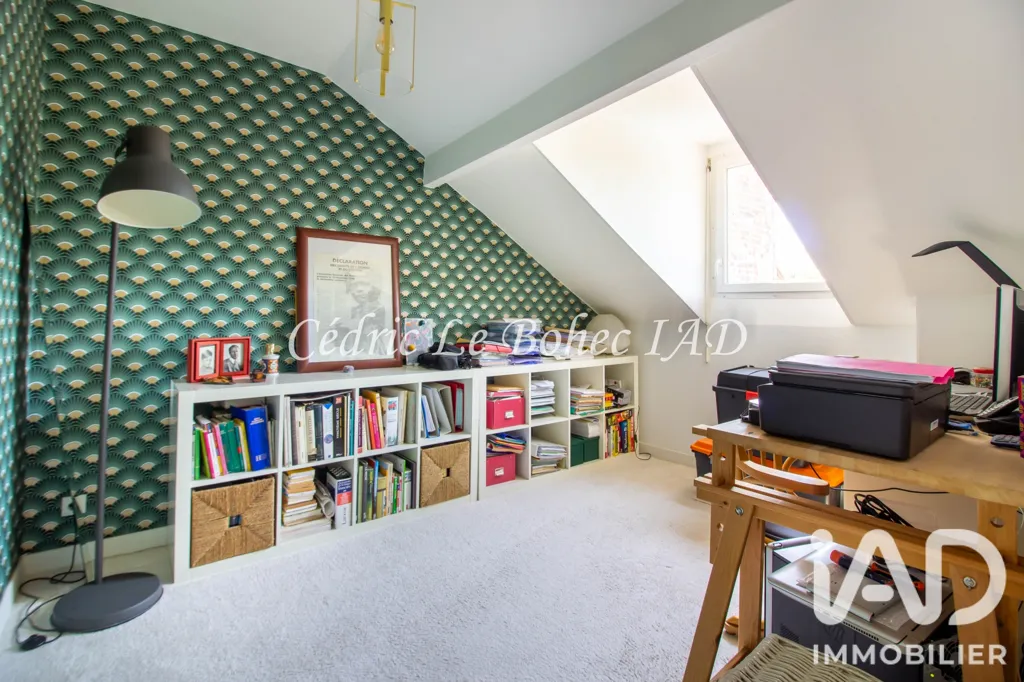Office - Family House with Pool in Saint-Leu-La-Forêt