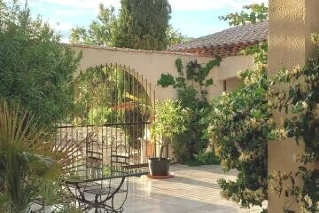 Terrasse - Maison de Luxe avec Piscine à Alleins