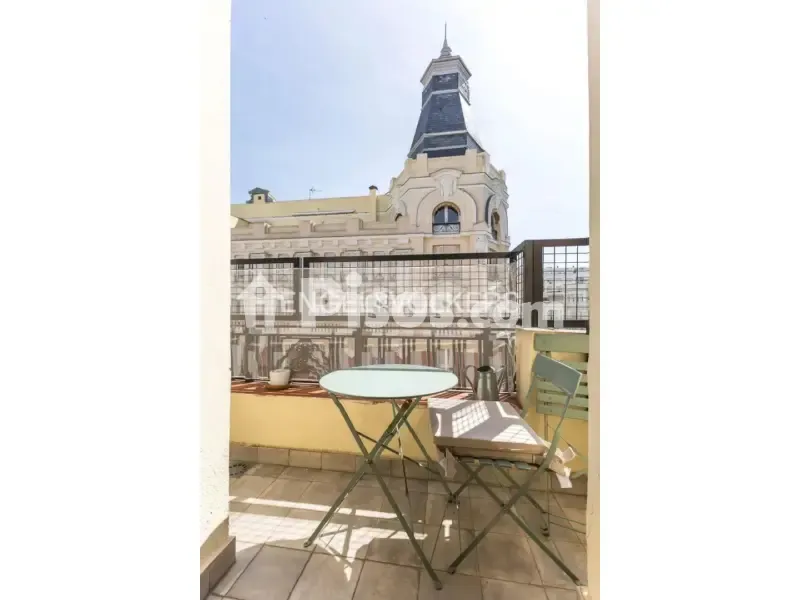 Terrasse - Apartment with Balcony in Chamberí