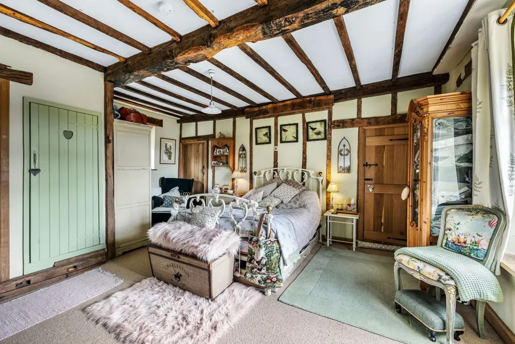 Camere da letto - Casa con 7 camere a Diddlebury