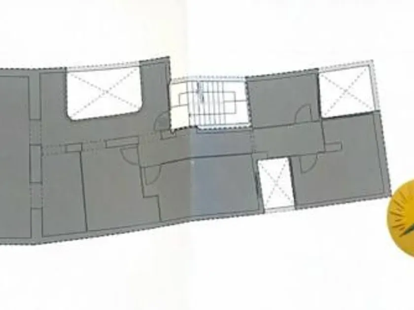 Planimetria - Character Flat with Balcony in Alameda