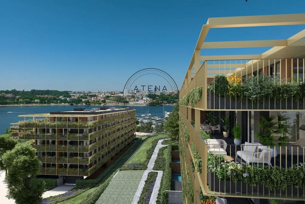 Õhuvaade - Luxury Flat with River Views in Vila Nova de Gaia