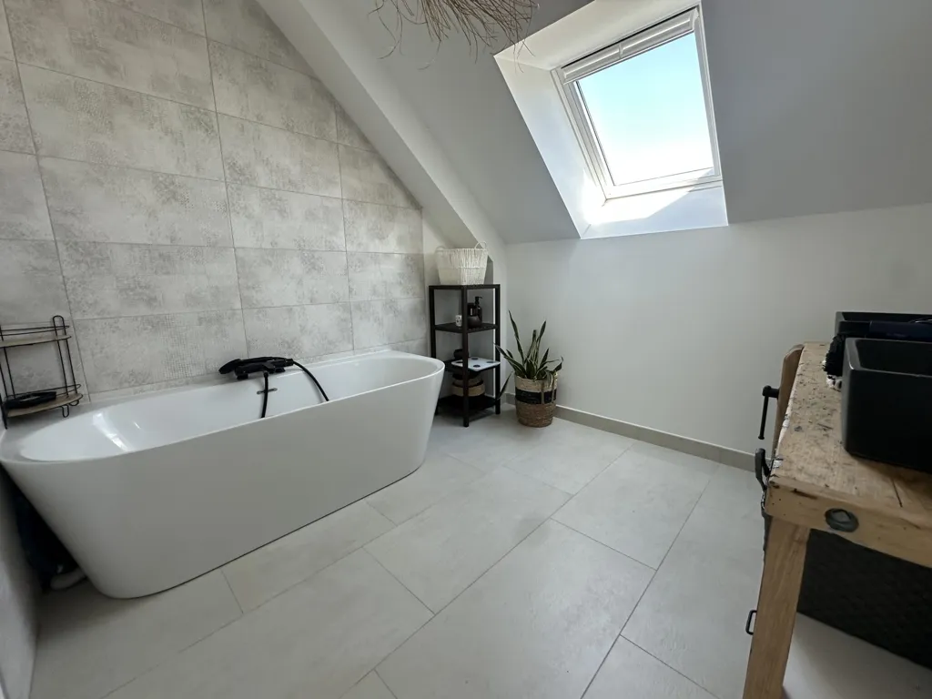 Bagni - Contemporary House with Terrace in Riantec