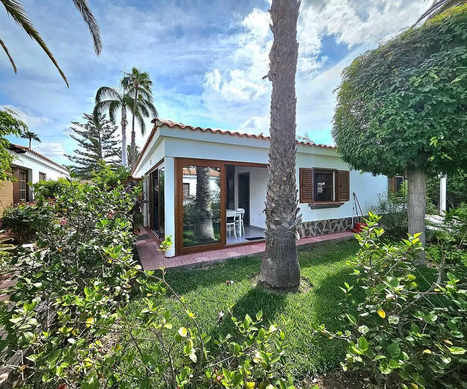 Jardin - Bungalow with Pool and Terrace in Maspalomas