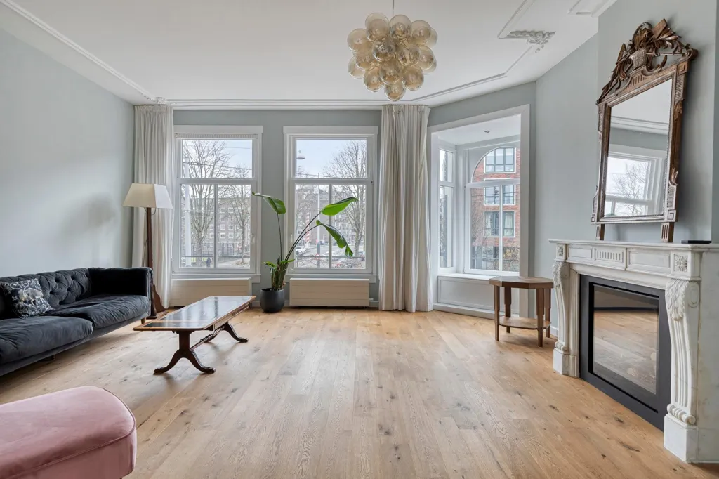 Séjour - Duplex Apartment with Garden View in Plantage