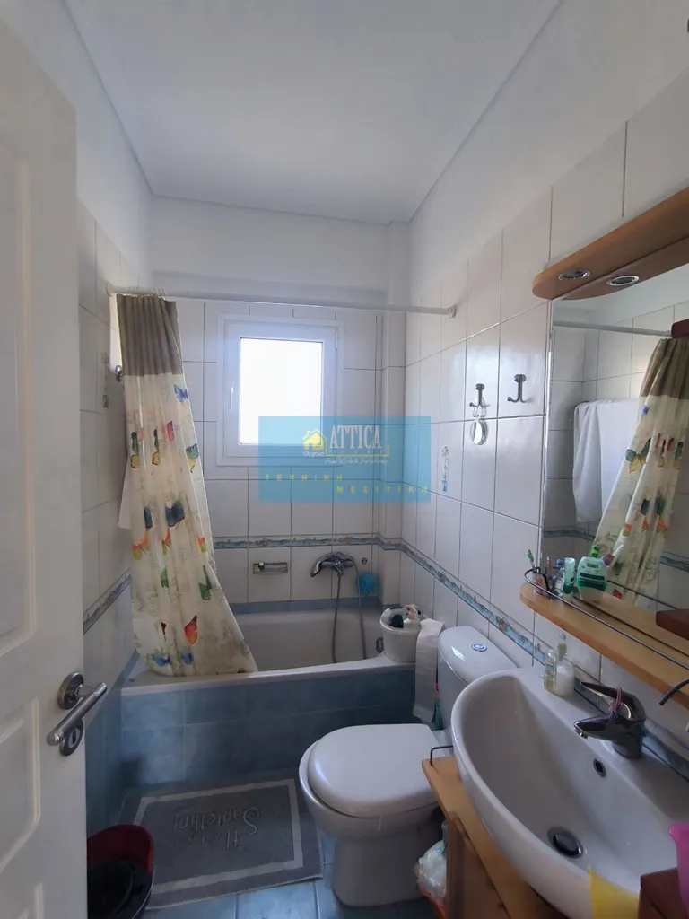 Bathrooms - Detached House with Sea View near Harakas