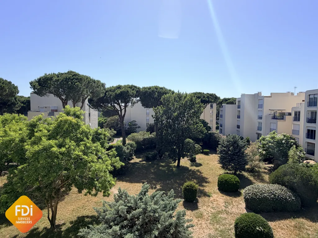 Jardin - Studio avec Parking à La Grande Motte