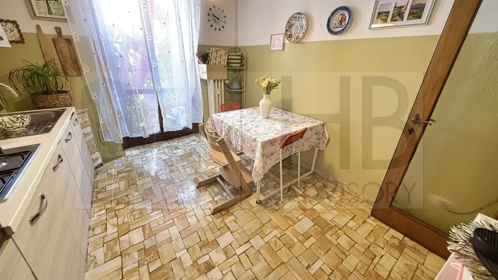 Salle à manger - Spacious Trilocale with Balcony in Milan