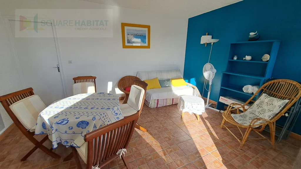 Comedor - 3-Bed Apartment with Sea View in Saint Palais-sur-Mer