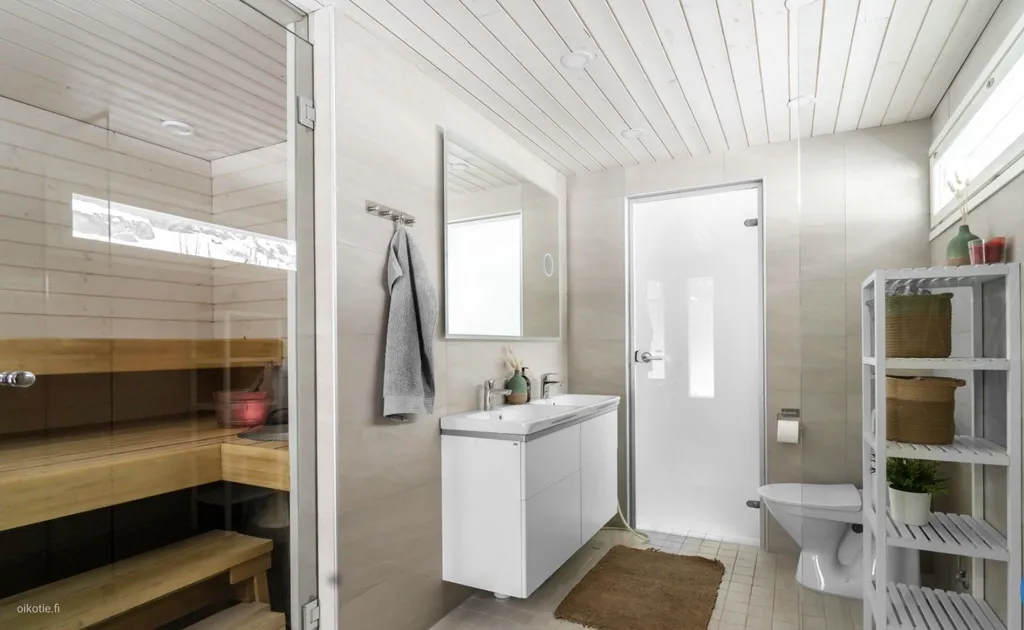 Salles de bain - House with Jacuzzi in Vantaa