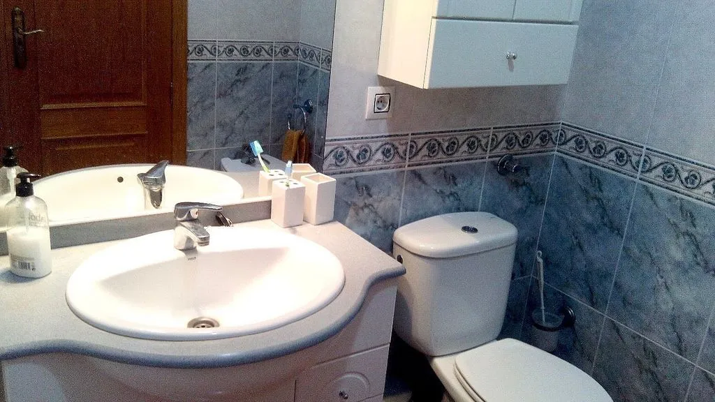 Salles de bain - Apartment with Private Patio in Alhama Centre