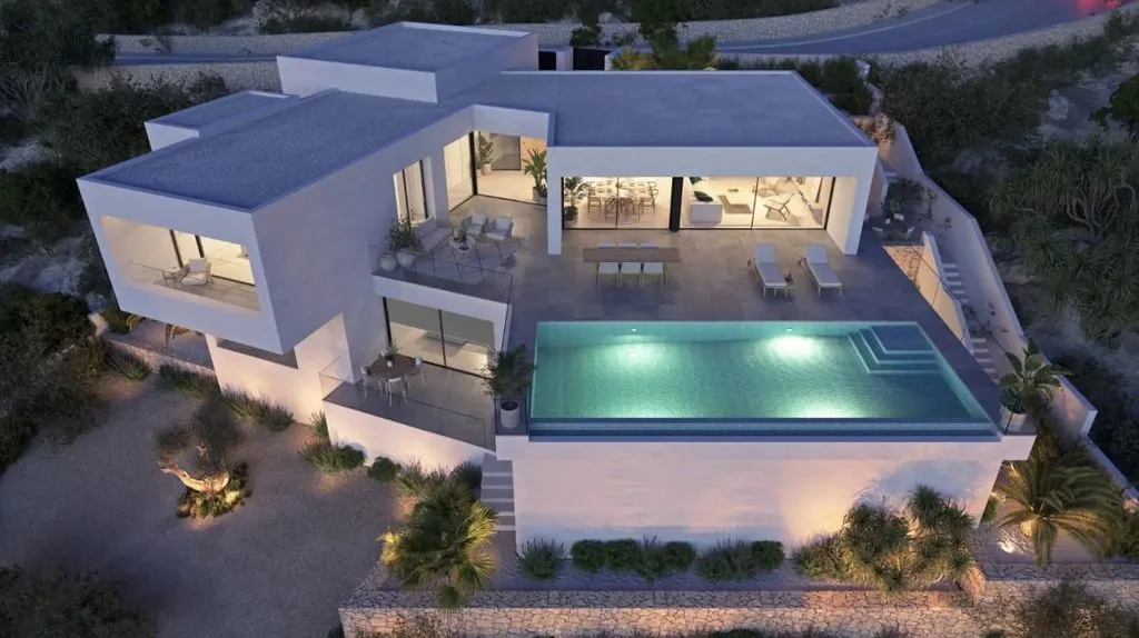 Piscine - Luxury Villa with Sea View in Benitachell