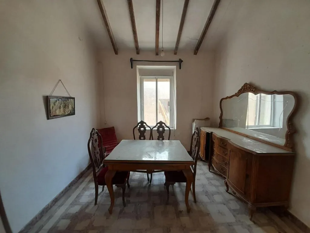 Salle à manger - Rustic House with Sea View in Perín, Cartagena