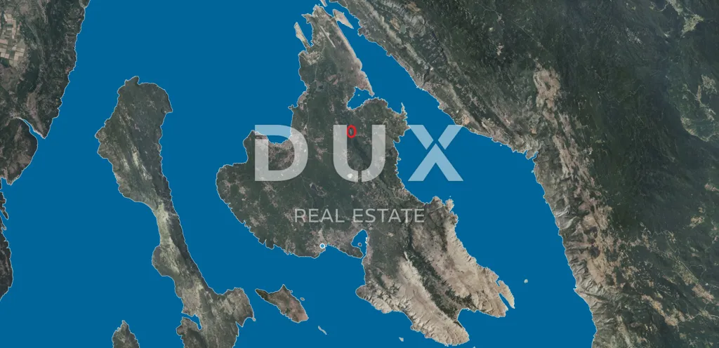 Vista aerea - Construction Plot with Sea View in Dobrinj, Krk