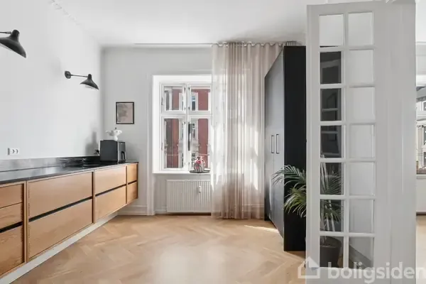 Köök - Corner Flat with Garden in Frederiksberg