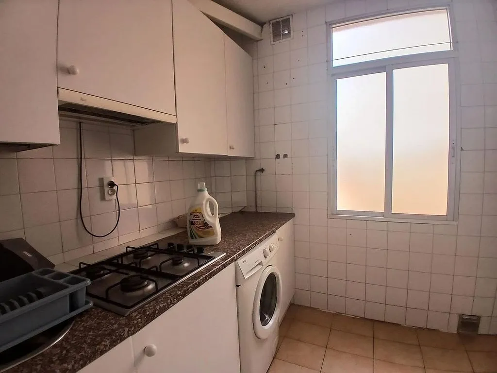 Kitchen - Furnished Flat with Heating in Cáceres Centre