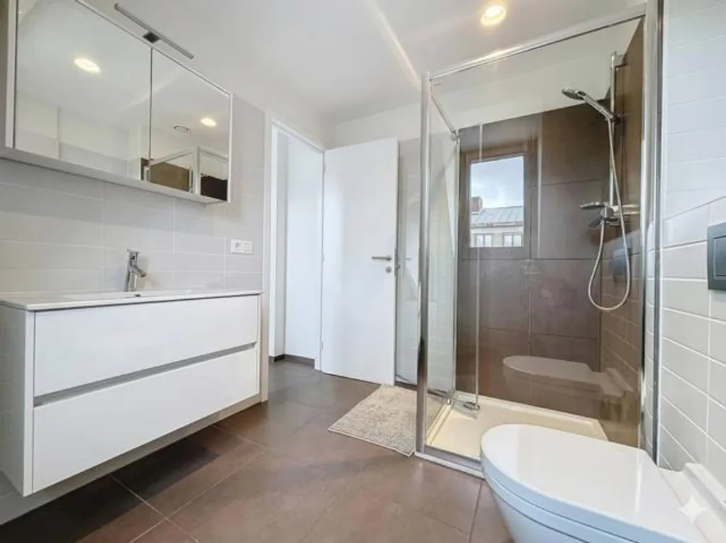 Vannitoad - Recent Multi-Unit Building with Terrace in Central Brussels