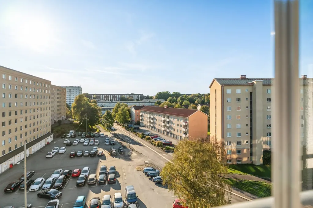 Balcon - Two-Bedroom with Glazed Balcony in Göteborg