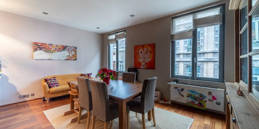 Dining Room - Apartment with Lift in Elsene