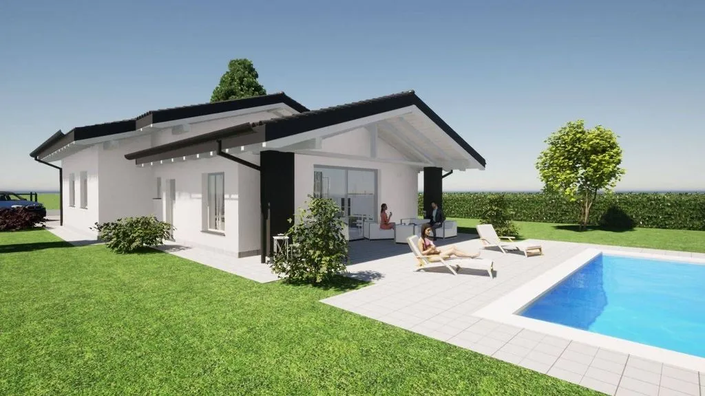 Modern Villa with Private Garden in Gallarate