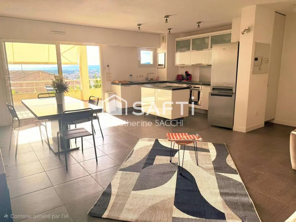 Cuisine - Appartement avec Terrasse Vue Estérel à Saint-Raphaël